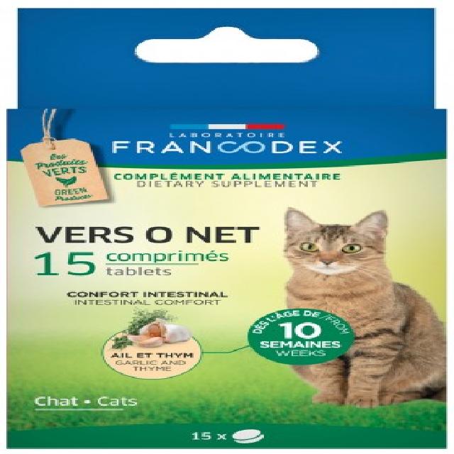 Vers O net vermifuges chatons et chats 15 comprimés